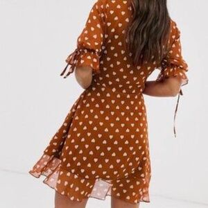 Heart print dress from ASOS